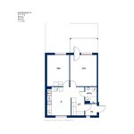 Rent 2 bedroom house of 55 m² in Heinola