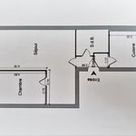 Appartement de 61 m² avec 2 chambre(s) en location à Grenoble