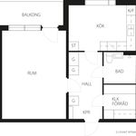 Rent 1 bedroom apartment of 52 m² in Ockelbo