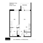 Rent 2 bedroom apartment of 51 m² in Oulu