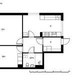 Rent 2 bedroom apartment of 61 m² in Helsinki