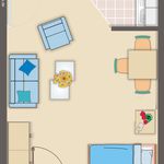 Rent 1 bedroom apartment of 31 m² in Baiersdorf