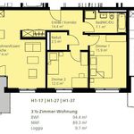 Miete 4 Schlafzimmer wohnung von 89 m² in Oensingen