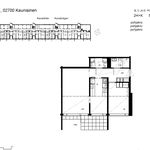 Rent 2 bedroom apartment of 58 m² in Kauniainen