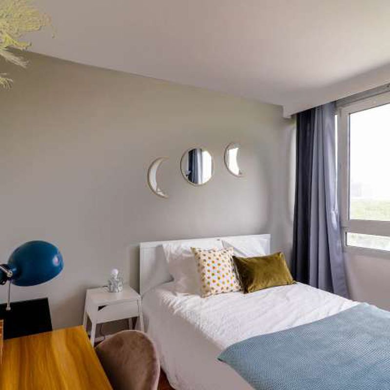 Chambre confortable de 9,50 m² dans coliving à louer à Paris - PA64