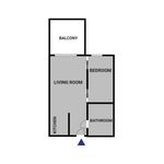 Miete 1 Schlafzimmer wohnung von 36 m² in Wien