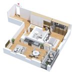 Miete 2 Schlafzimmer wohnung von 67 m² in Wolfsburg