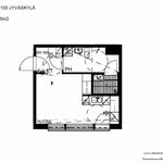 Vuokraa 1 makuuhuoneen asunto, 28 m² paikassa Jyväskylä