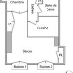 Rent 1 bedroom apartment of 3282 m² in Lyon