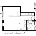 Rent 2 bedroom apartment of 43 m² in Herttoniemi,