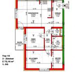 Rent 3 bedroom apartment of 72 m² in Ebreichsdorf