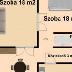 Rent 2 bedroom apartment of 68 m² in Szeged