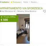 Affitto 2 camera casa di 60 m² in Novara